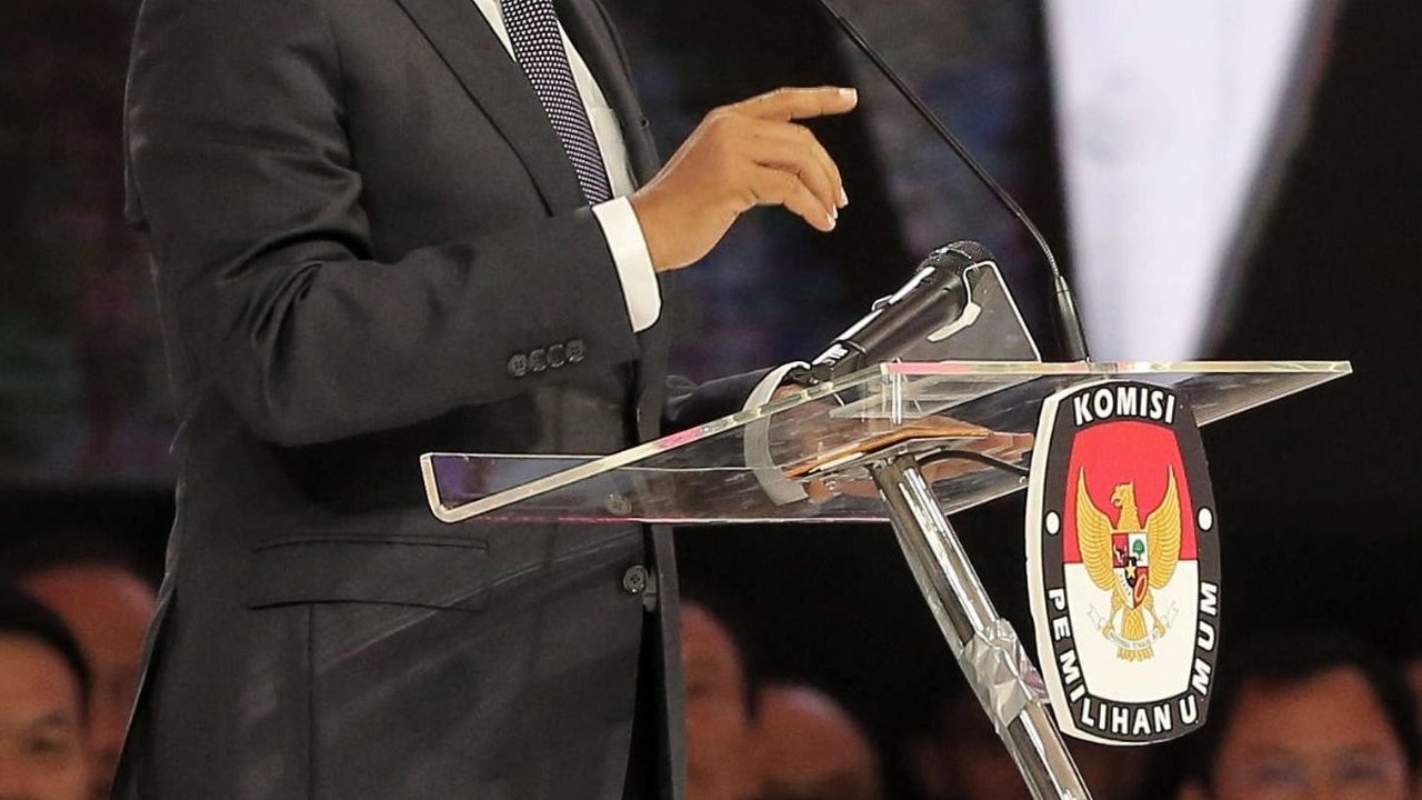 Saat Anies Buka Visi-Misi Debat Capres Pakai Bahasa Isyarat: Waktunya Perubahan