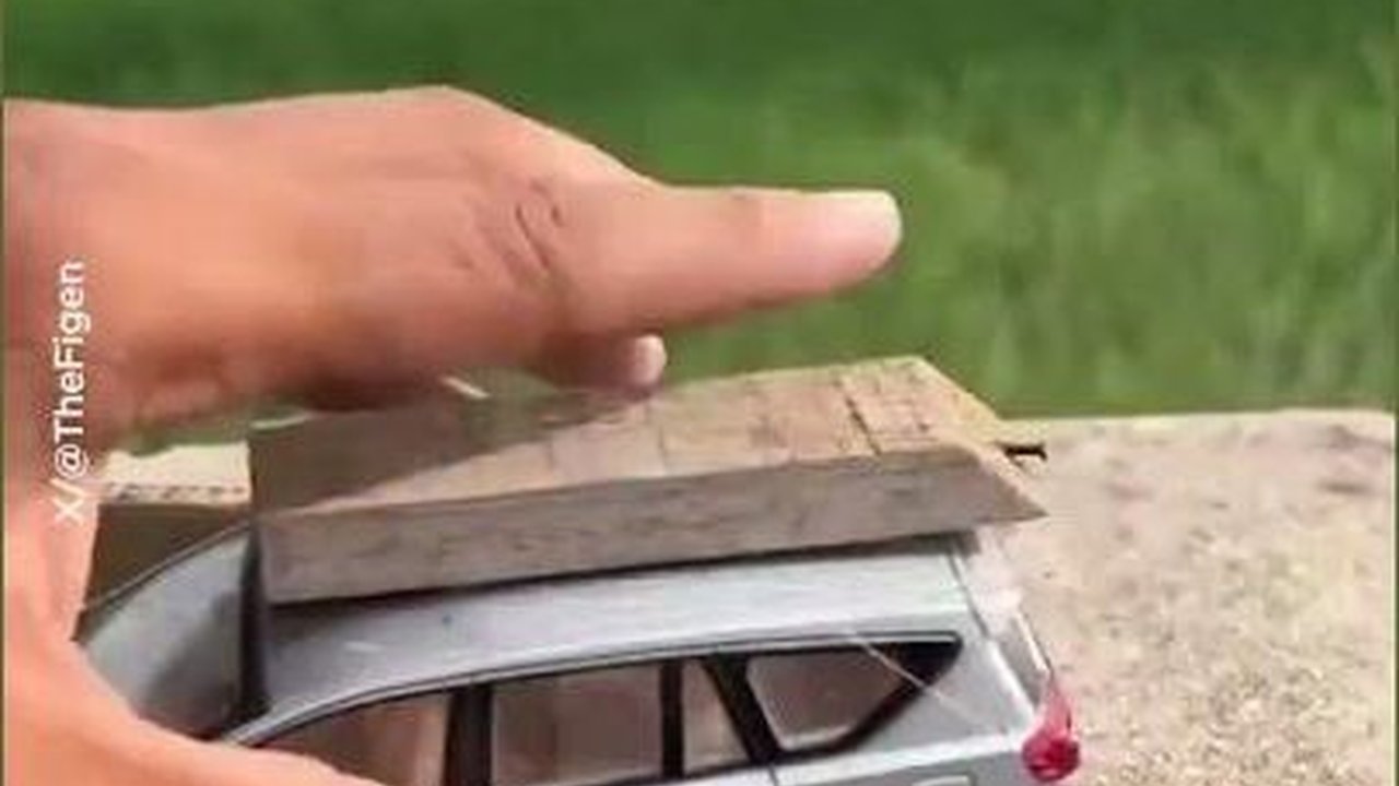 VIDEO: Hemat Baterai, Cara Genius Menggerakan Mobil Mainan Pakai Magnet, Bisa Ditiru!