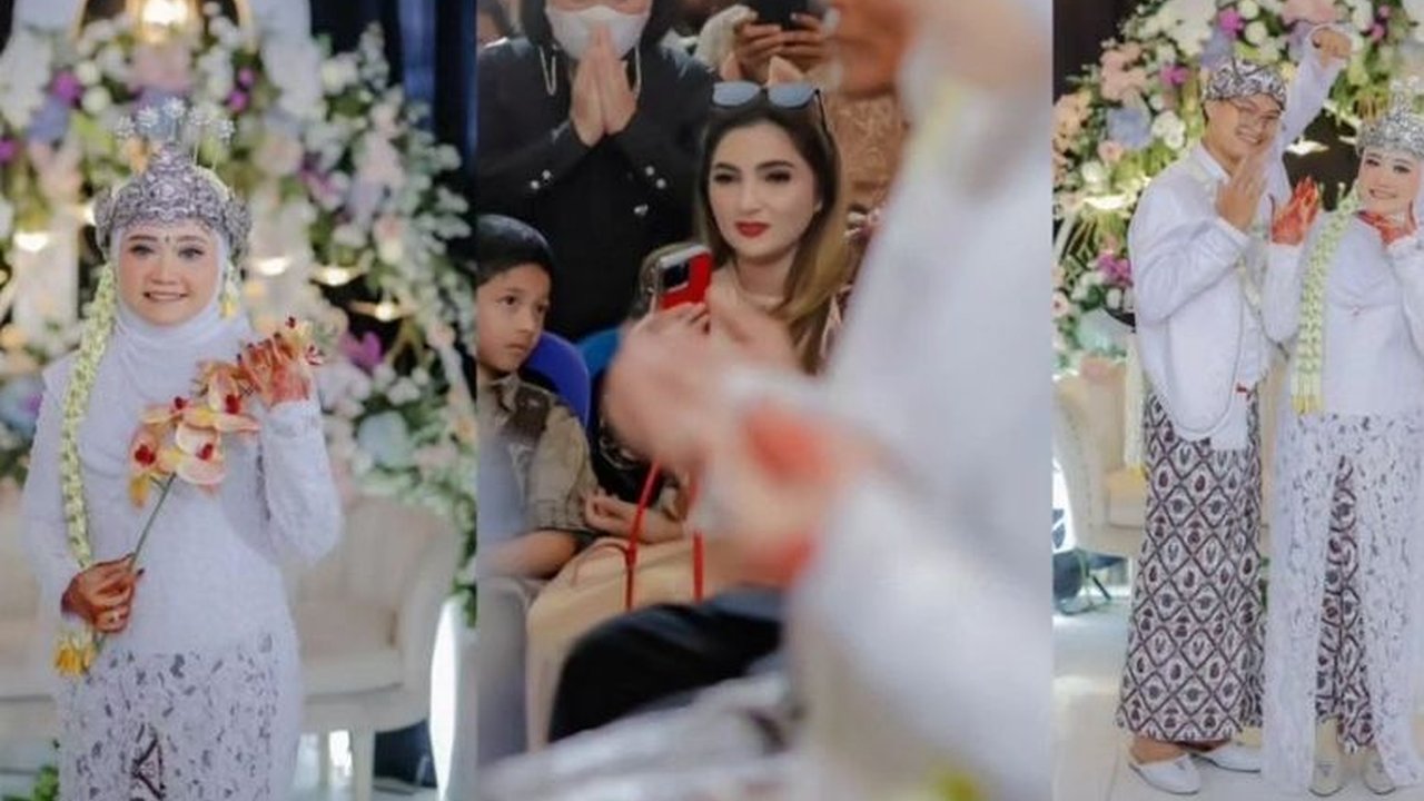 Dekat dengan Karyawan, 10 Potret Ashanty Hadiri Pernikahan Suster Arsy - Anang Hermansyah Menjadi Saksi Saat Akad