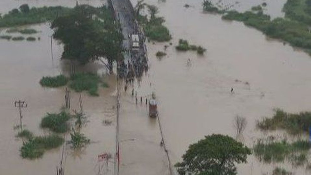 Banjir di Grobogan, 2.662 Rumah dan 56 Hektar Sawah Terendam Banjir