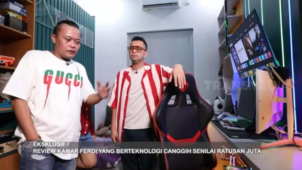 Potret Kamar Anak Bungsu Sule yang Luas dan Terbagi Jadi Dua Ruangan, Ada Komputer Khusus Ngegame & Banyak Mainan