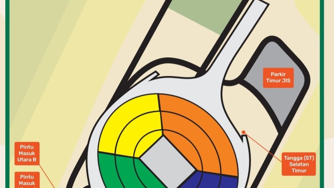 Ini Lokasi Kantong Parkir Bus Kampanye Akbar AMIN di JIS