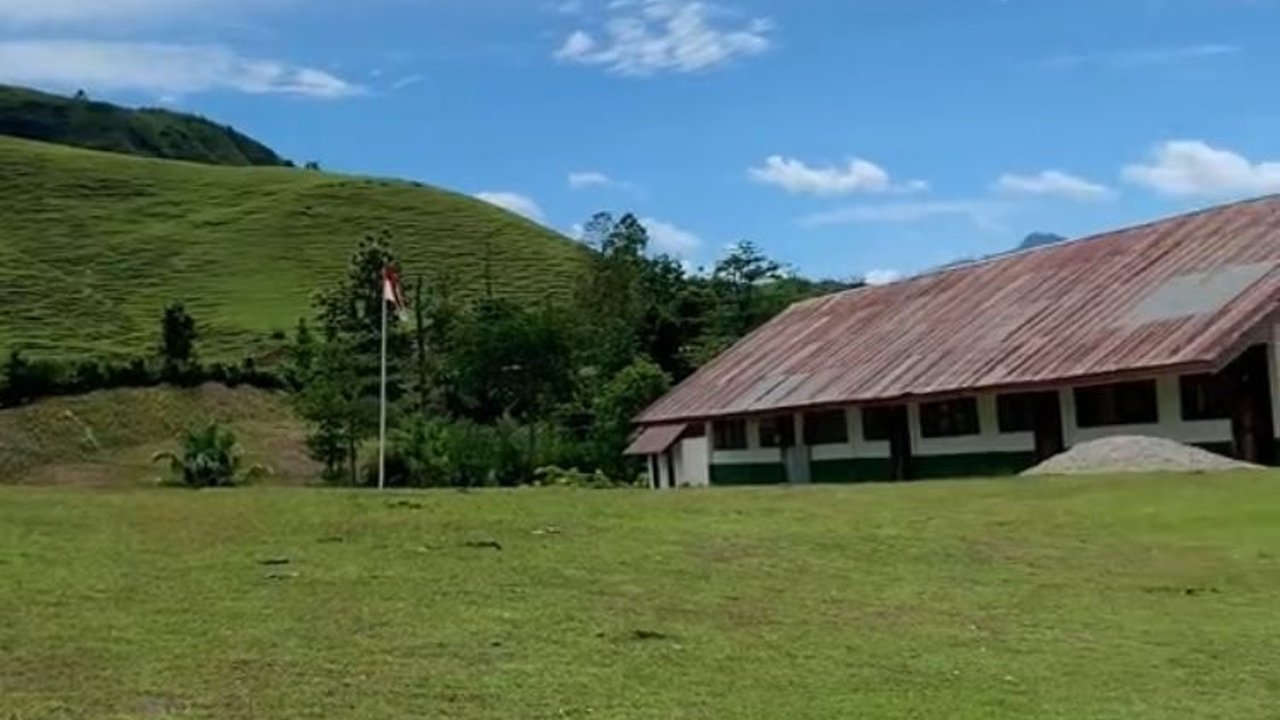 Viral Potret Sekolah Dasar dengan Pemandangan Indah di Tana Toraja, Bikin Betah