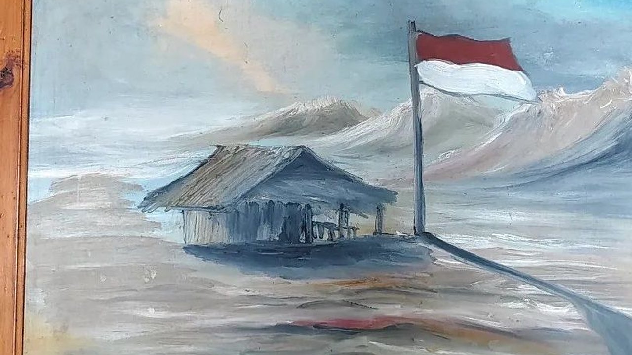 Pria Ini Unggah Deretan Lukisan Indah, Ternyata Karya Pasien RSJ, Begini Penampakannya yang Bikin Takjub