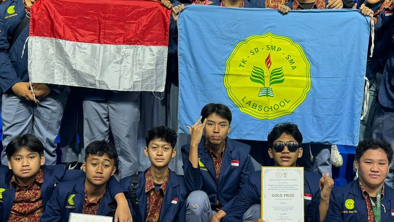 Siswa SMA Labschool Cibubur Borong Medali Emas di Penemu Internasional