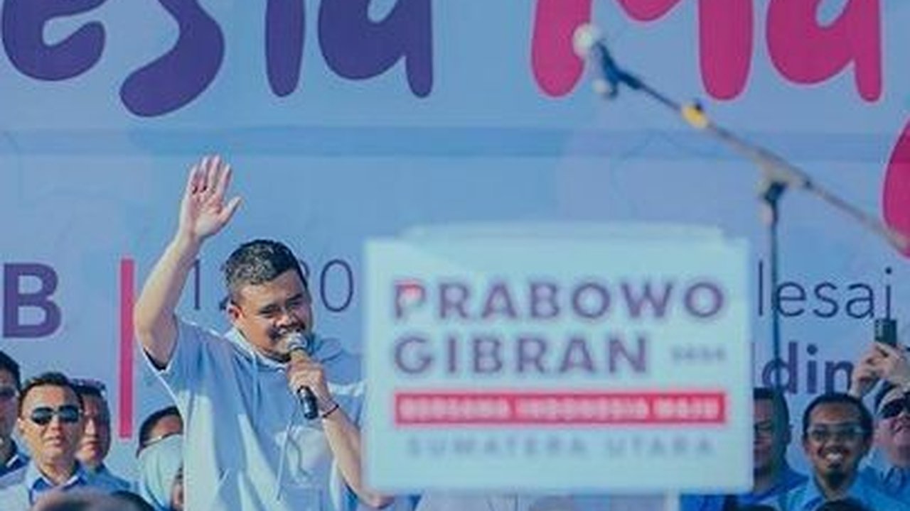VIDEO: Kompak Anak & Menantu Jokowi Lengkap Ikut Kampanye Prabowo-Gibran di Sumut