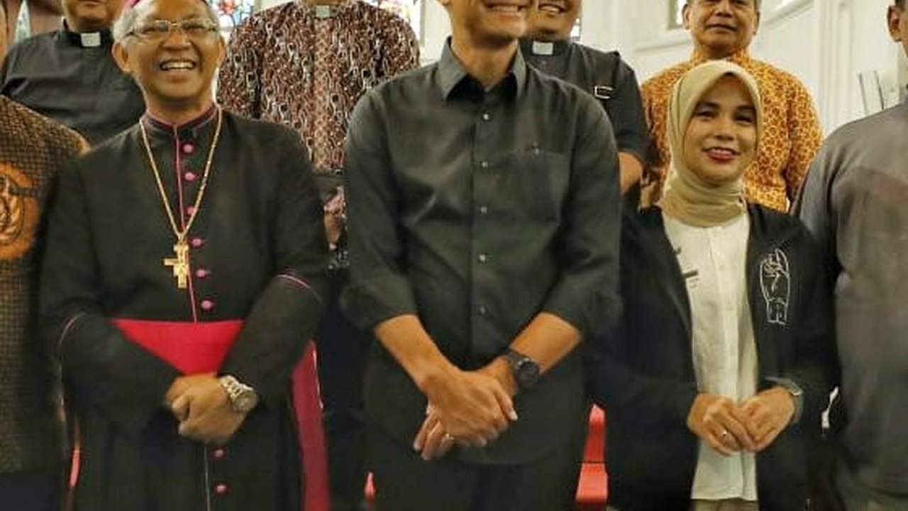 Ganjar Dialog dengan Keuskupan Bogor Demi Bangun Indonesia Adil dan Makmur