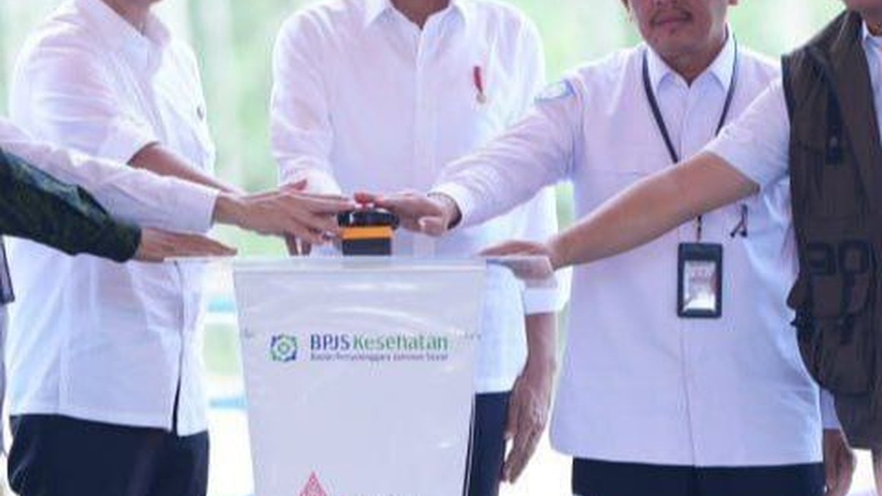 Hadirkan Layanan JKN di IKN, Presiden Groundbreaking Kantor BPJS Kesehatan