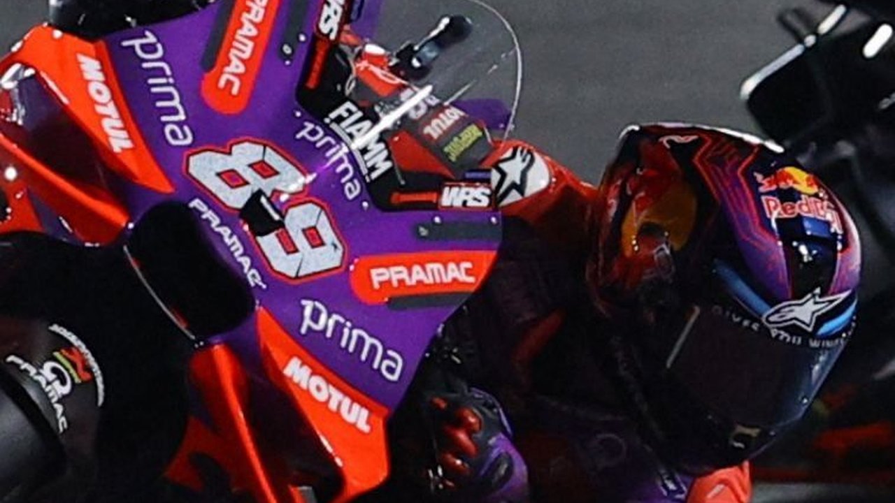 FOTO: Momen Jorge Martin Rajai Sprint Race MotoGP Qatar 2024 hingga Marc Marquez Tampil Cemerlang