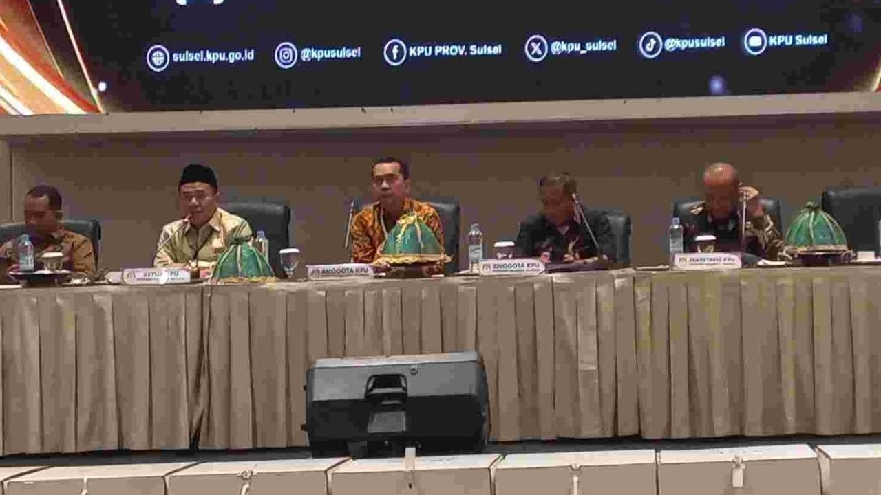 KPU Tunda Rekapitulasi Suara di Sulawesi Barat, Ini Alasannya
