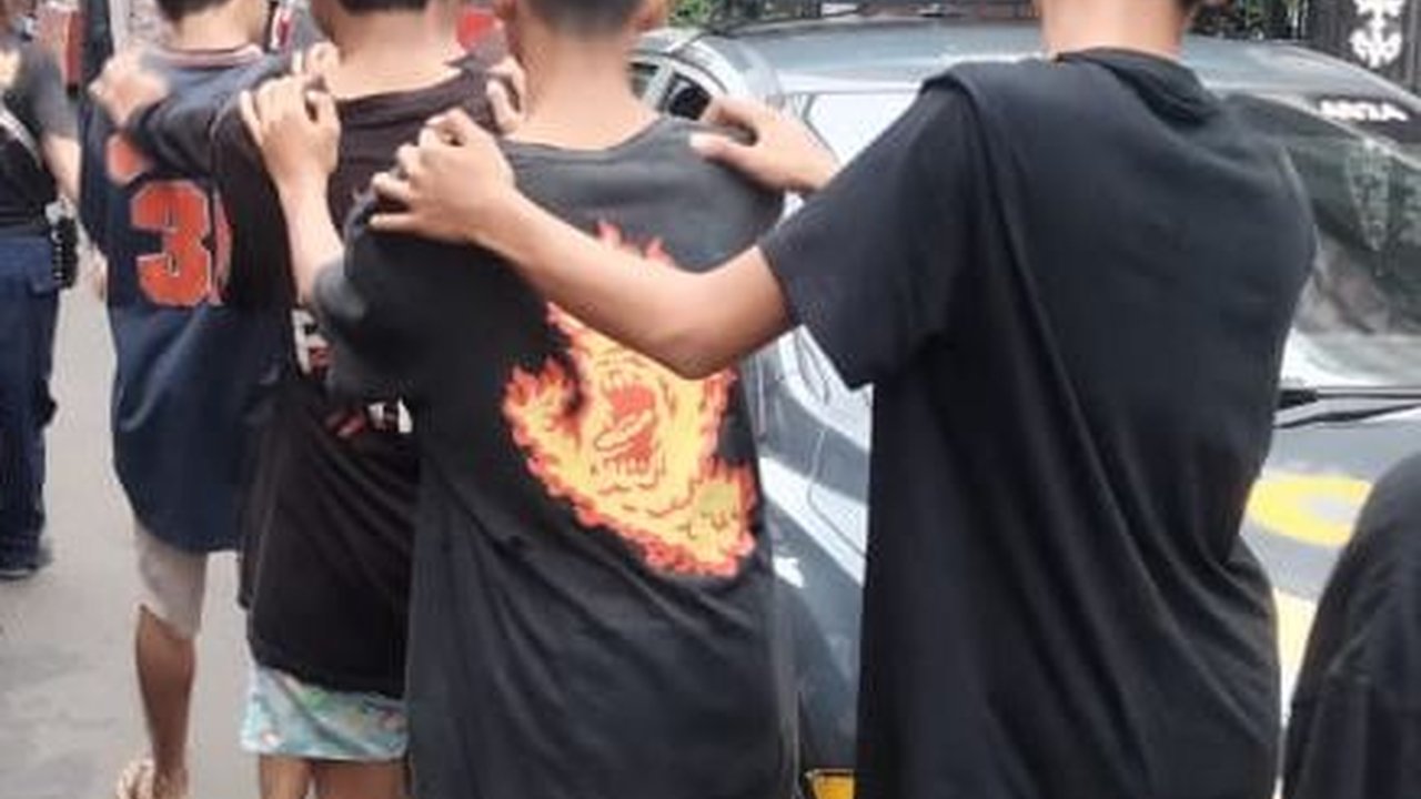 13 Remaja Tawuran di Tebet Diciduk Polisi, 1 Positif Ganja