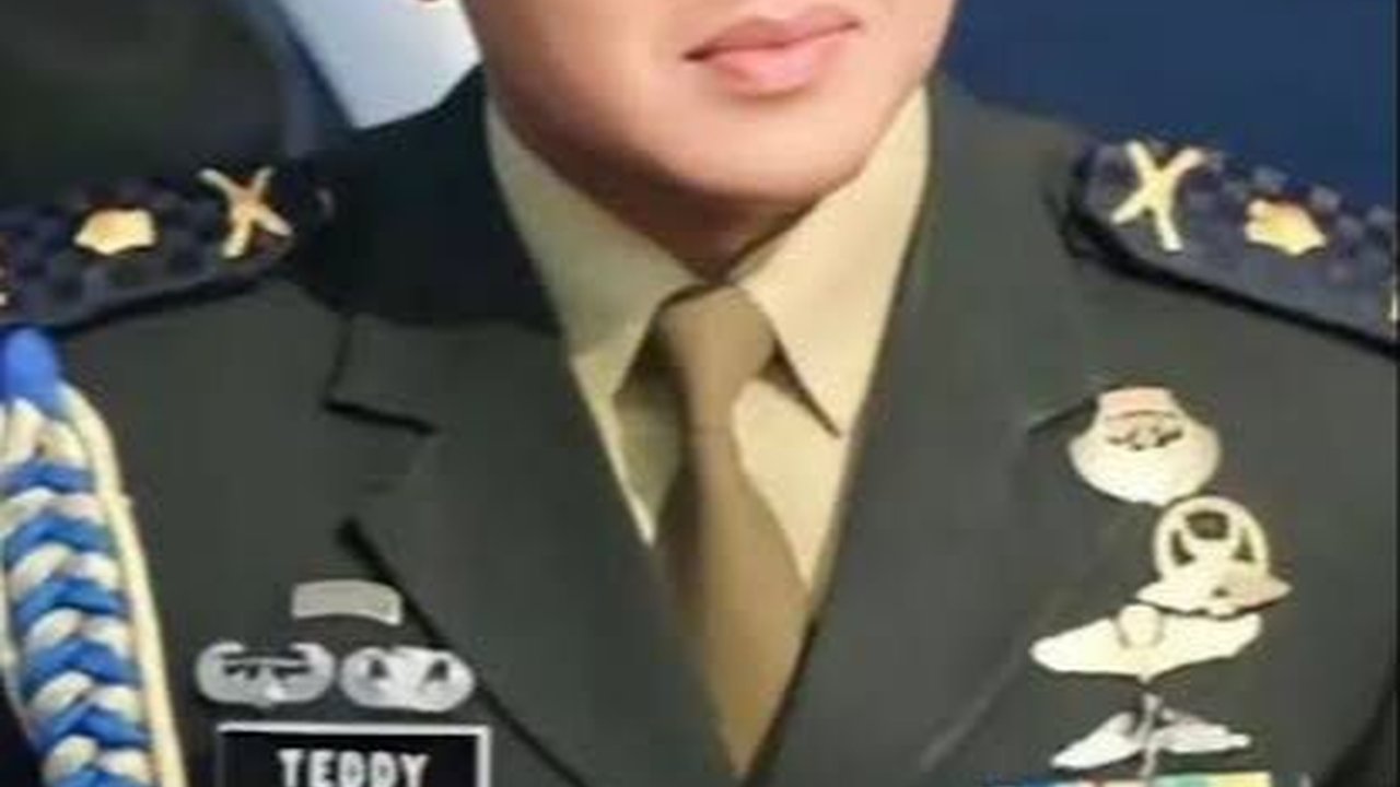 VIDEO: Profil Mayor Teddy, Karier Militer Ikuti Jejak Prabowo Jabat Wadanyon 328/Dirgahayu