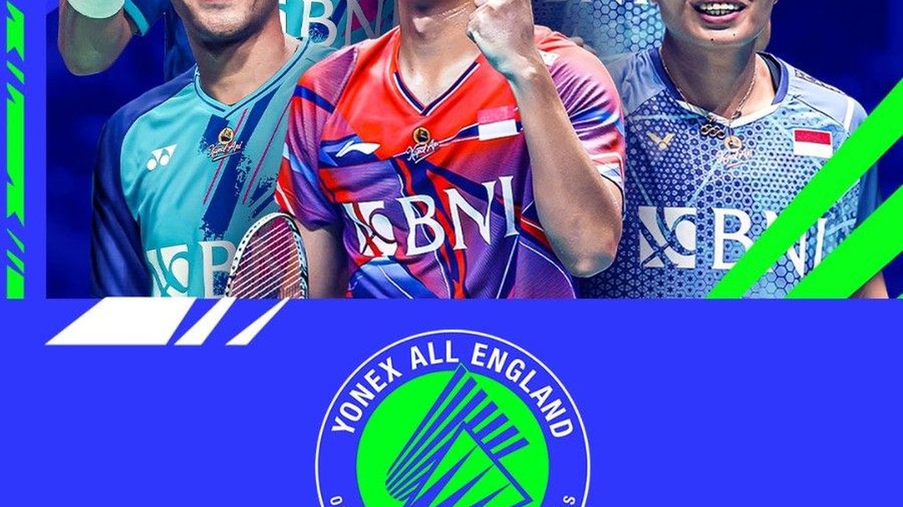 Tonton Live Streaming BWF All England Open 2024 di Vidio dan Cek Jadwalnya di Sini