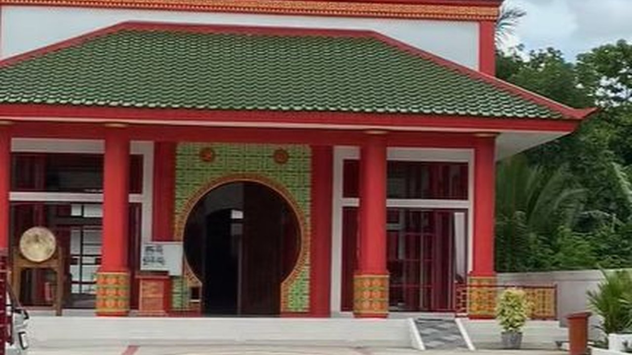 Masjid di Serang Ini Punya Desain Unik Mirip Kelenteng, Begini Potretnya