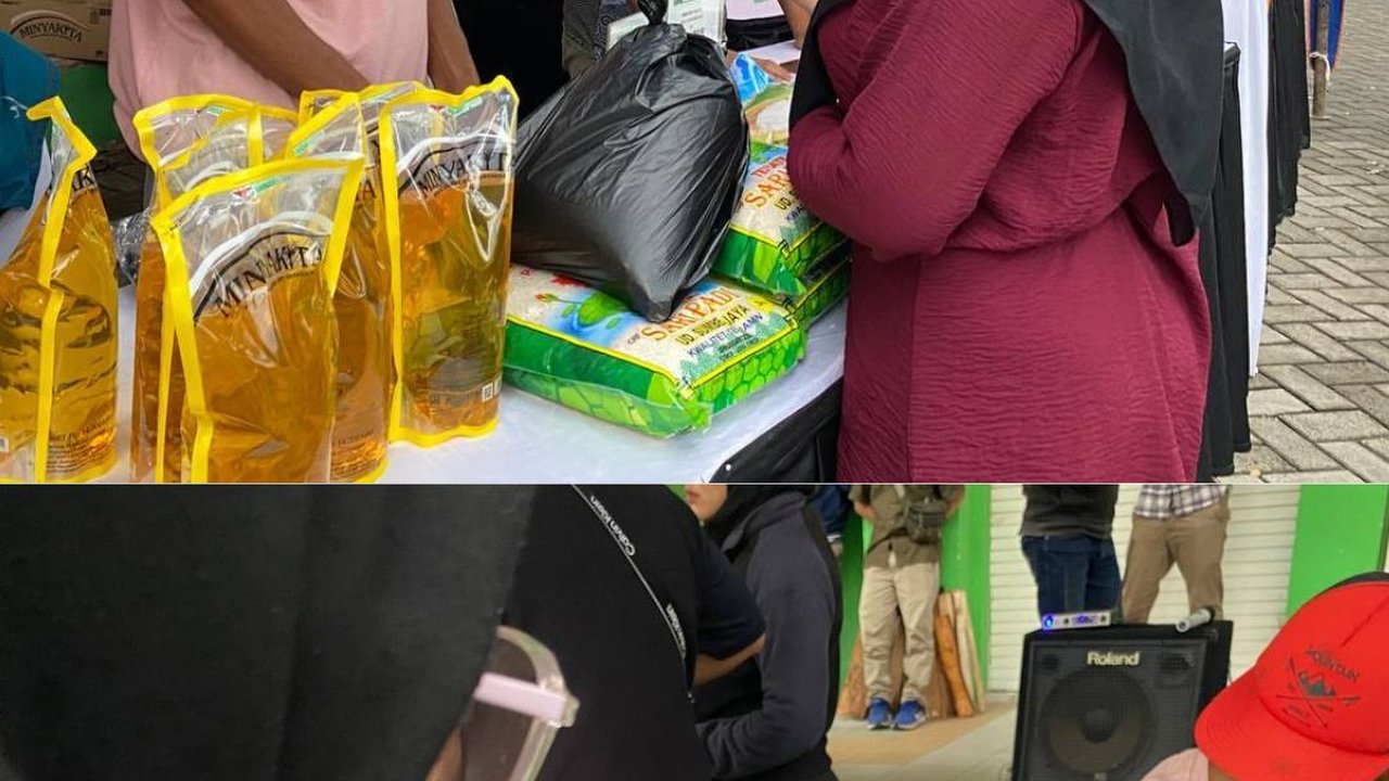 Serunya Ngabuburit di Pasar Ramadan BRI Bojonegoro, Berburu Sembako Murah Dapat Bonus Takjil