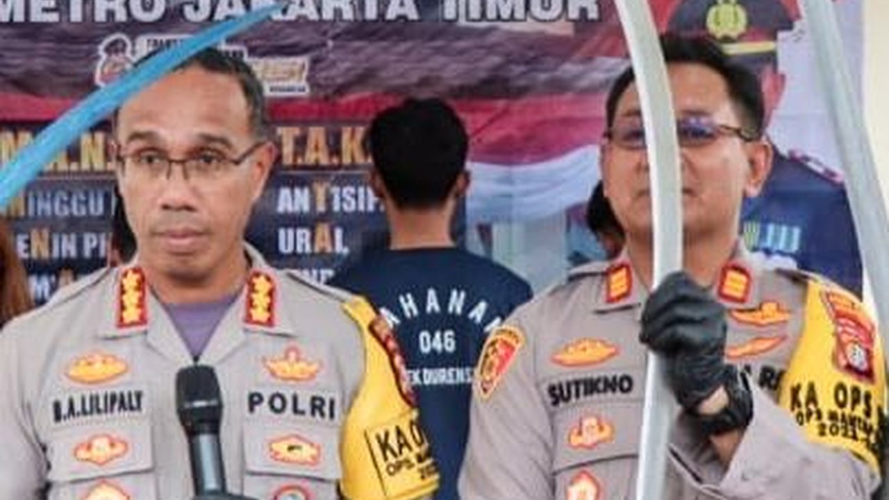 Tawuran Antar Geng di Jaktim Sebabkan 1 Orang Tewas, Polisi Berhasil Tangkap Empat Pelaku