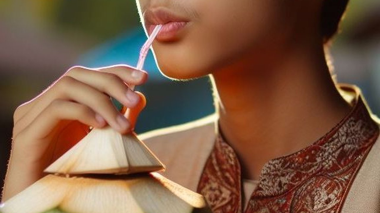 10 Manfaat Air Kelapa Muda yang Cocok Segarkan Tubuh saat Berbuka Puasa