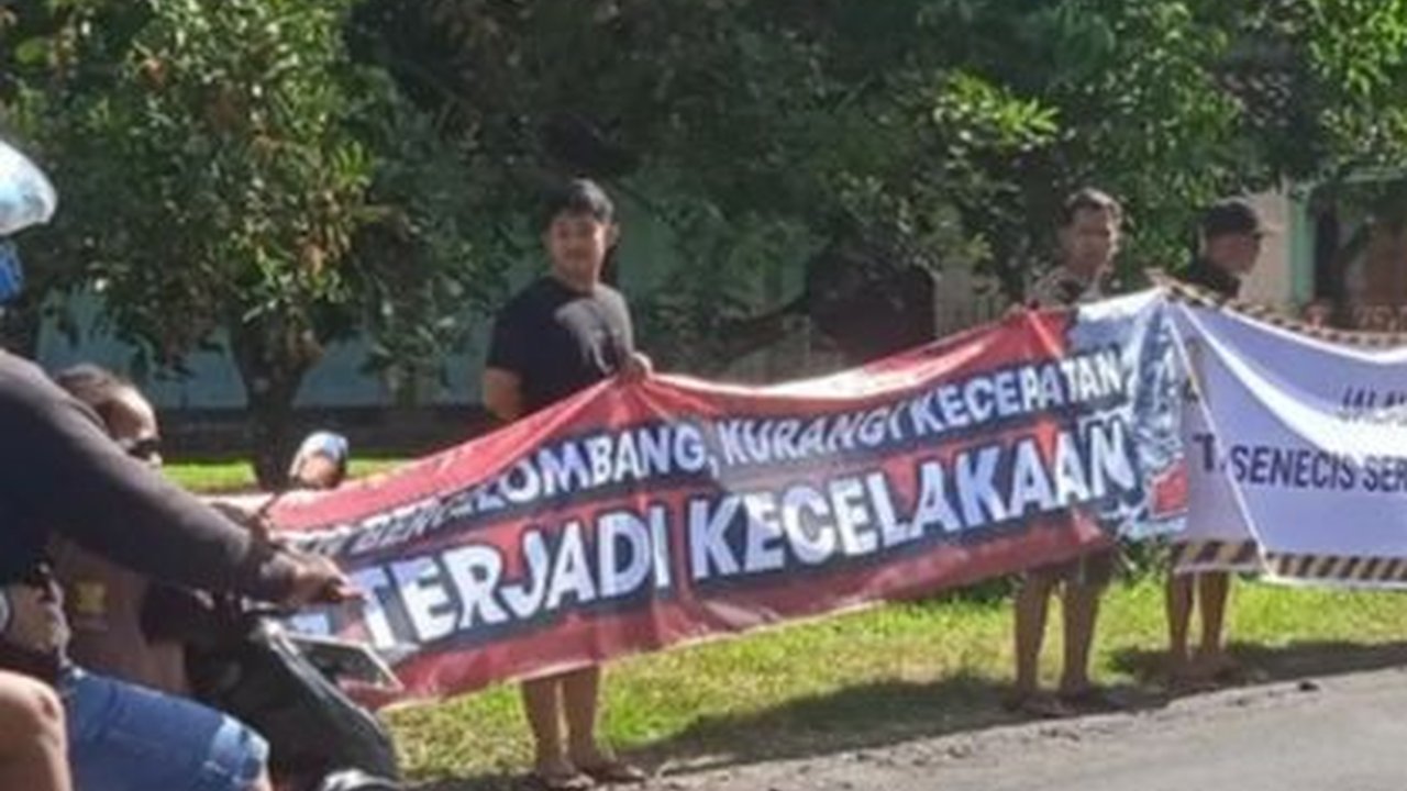 Viral Warga di Sleman Demo soal Jalan Rusak, Tuntut Tanggung Jawab Pemerintah