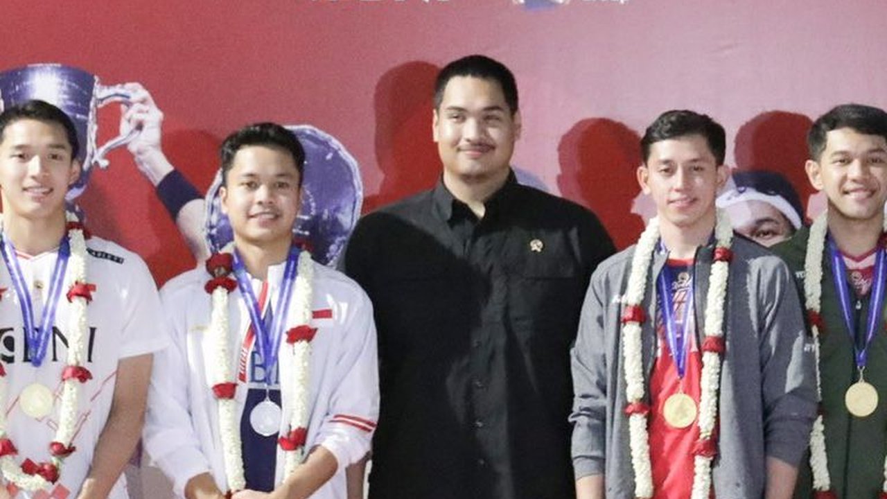 Disambut Meriah, Ini Momen Kepulangan Pebulu Tangkis Indonesia yang Juara di All England 2024