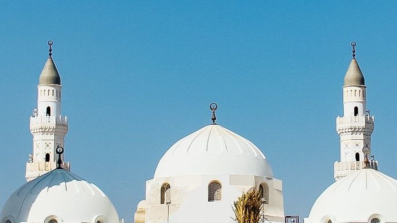 FOTO: Menapaki Keindahan Masjid Quba, Masjid Tertua di Dunia yang Dibangun Rasulullah