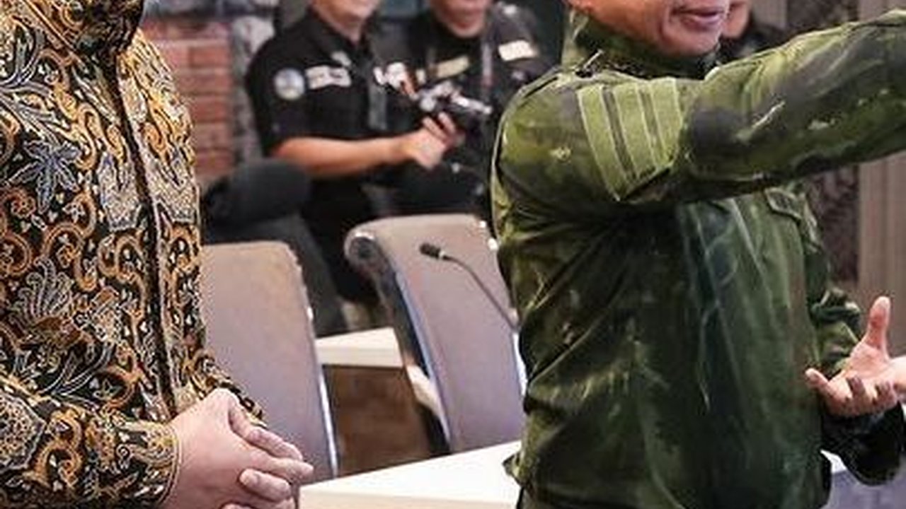 Seragam Loreng Panglima TNI saat Terima Menteri AHY Curi Perhatian Sampai Dikomentari Habib Husein