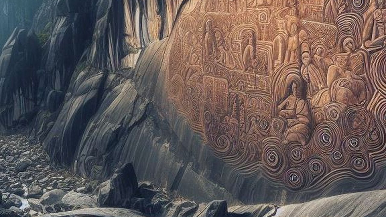 Arkeolog Takjub, Ukiran Gambar Hewan dan Benda Langit Berusia 2.000 Tahun Ditemukan di Gunung Berbatu