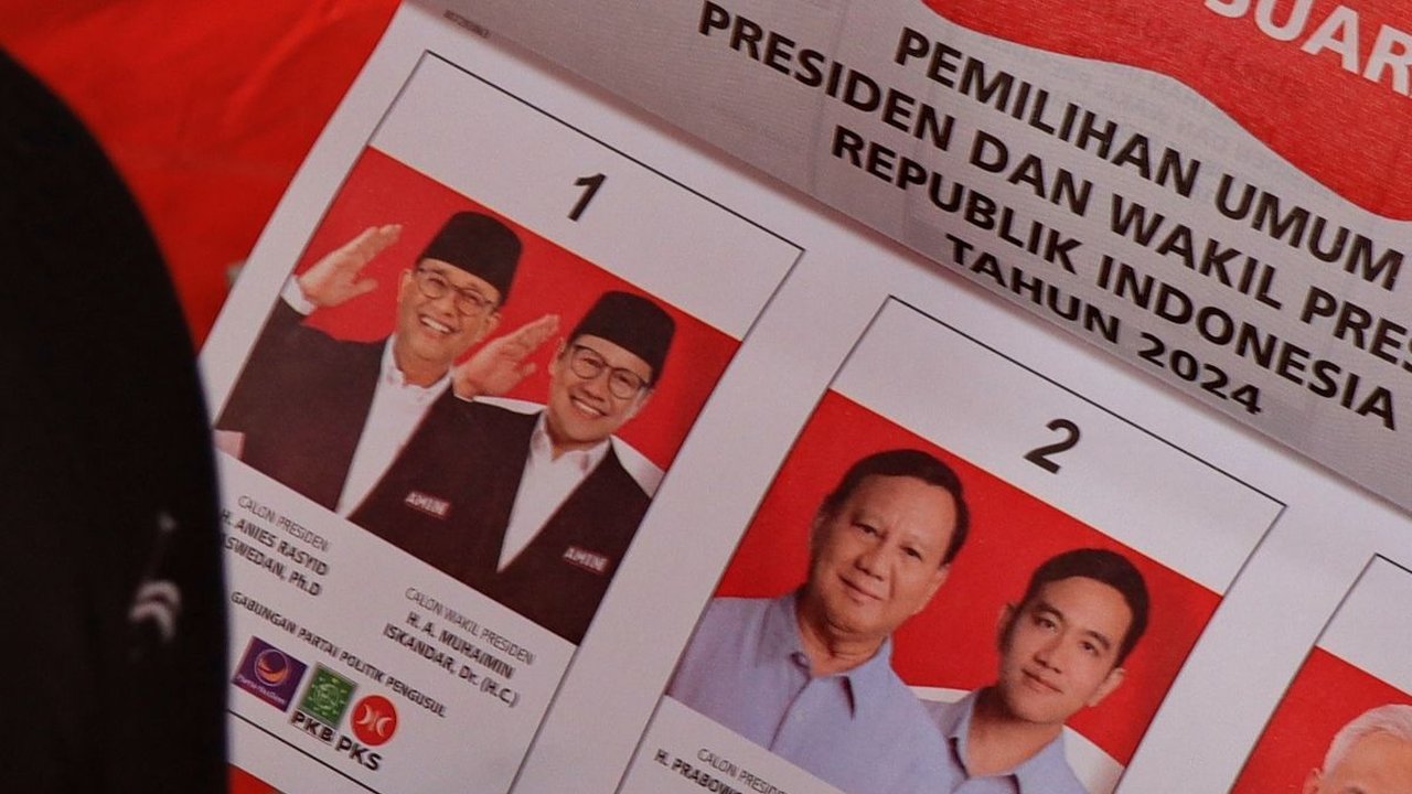 Hasil Quick Count LSI Denny JA Beda Tipis dengan Rekapitulasi KPU, Selisih Hanya 0,07 Persen