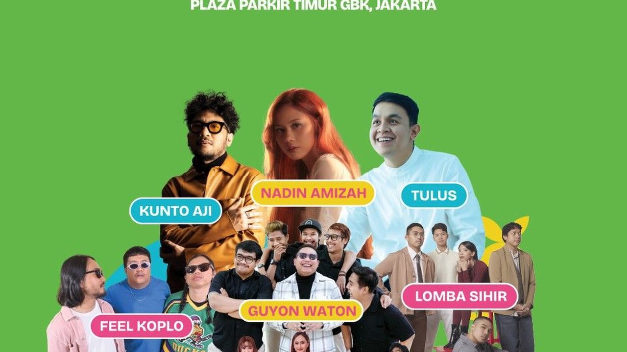 Jangan Terlewat! Ini Rundown dan Line Up Kapanlagi Buka Bareng BRI Festival 2024