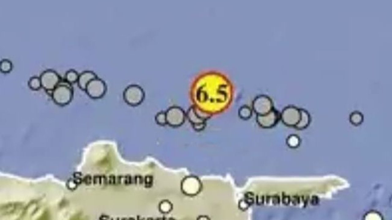 Analisis BMKG Terkait Gempa Beruntun di Tuban