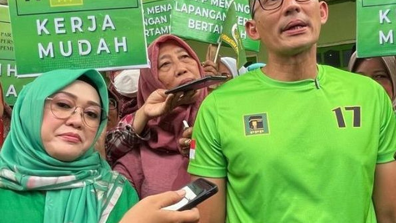 PPP Gagal Masuk DPR, Mungkinkah Sandiaga Cabut?