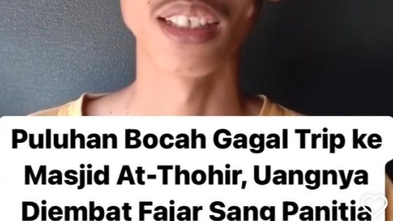 Uang Ditilap Panitia, Puluhan Bocah Batal Ngabuburit Naik Bus Telolet ke Masjid At-Thohir