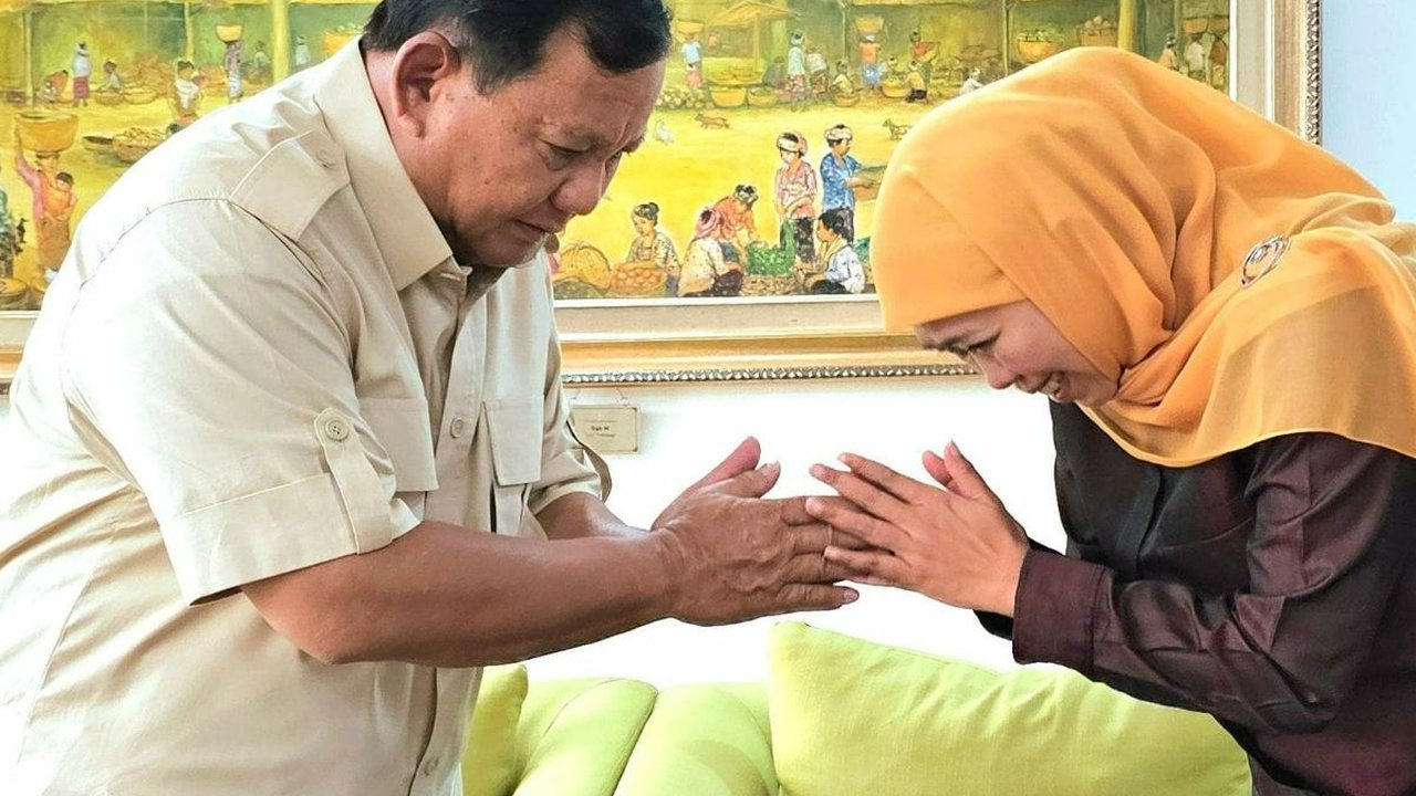 Khofifah: Insya Allah yang Dilantik Oktober Presiden ke-8 Bapak Prabowo Bersama Mas Gibran