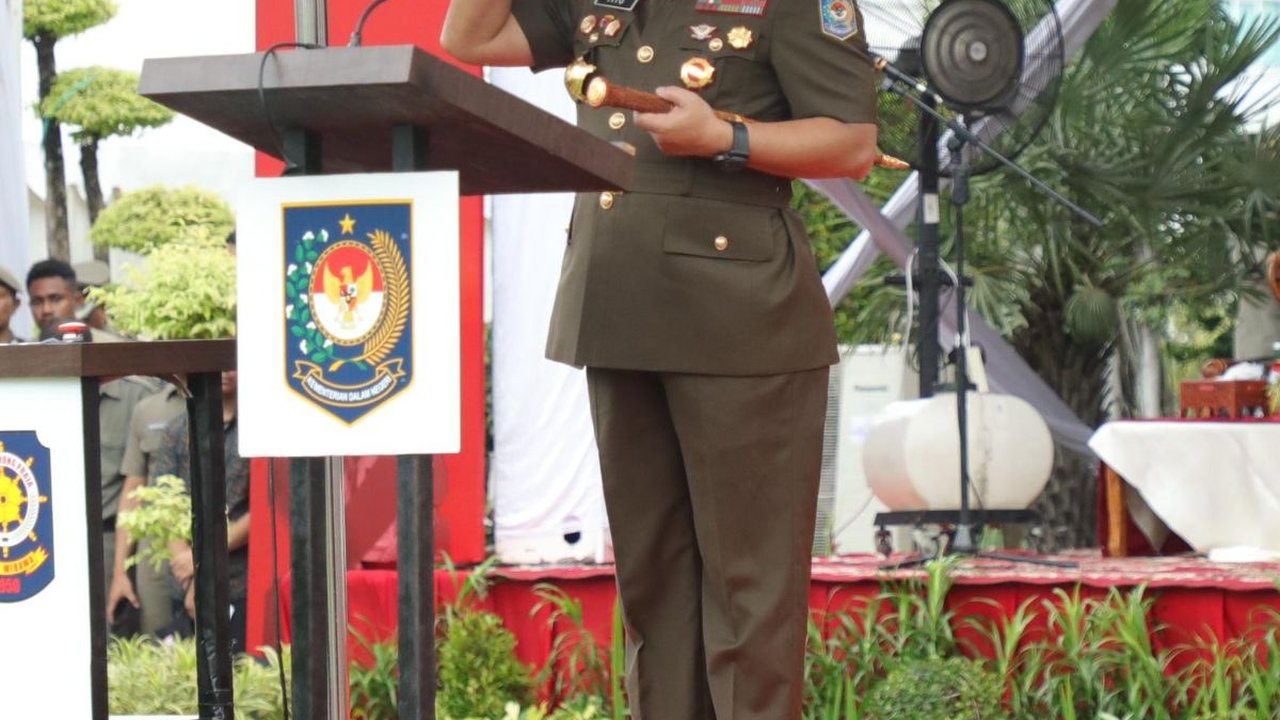 Mendagri Tito Ingatkan Satpol PP Tegas Tapi Humanis Jaga Pelaksanaan Pilkada November 2024