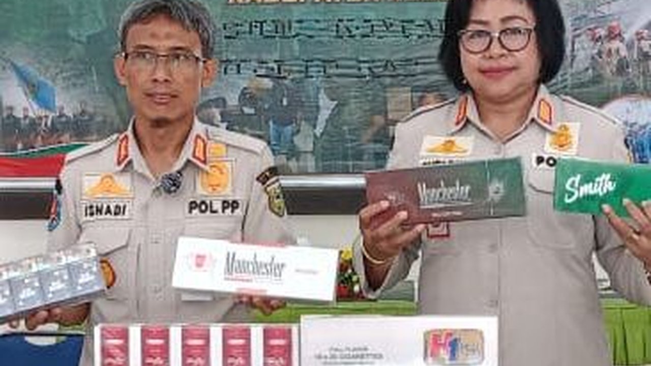 Jaga Iklim Usaha, Operasi Pasar Rokok Ilegal Gencar Dilakukan