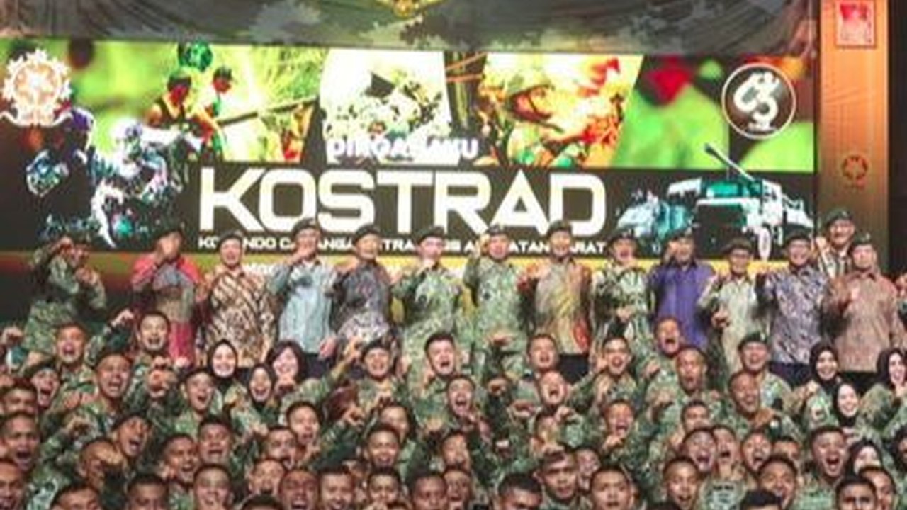Spesial! Sesepuh Prajurit Cakra Kostrad Dihadirkan Kasad TNI Maruli, Masih Gagah Semua Jenderal