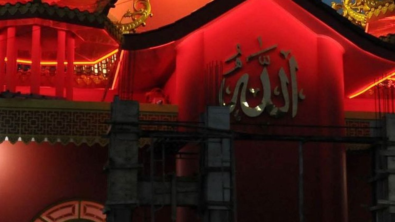 FOTO: Unik dan Megah, Yuk! Intip Pembangunan Masjid Tjia Kang Hoo dalam Arsitektur China di Pekayon