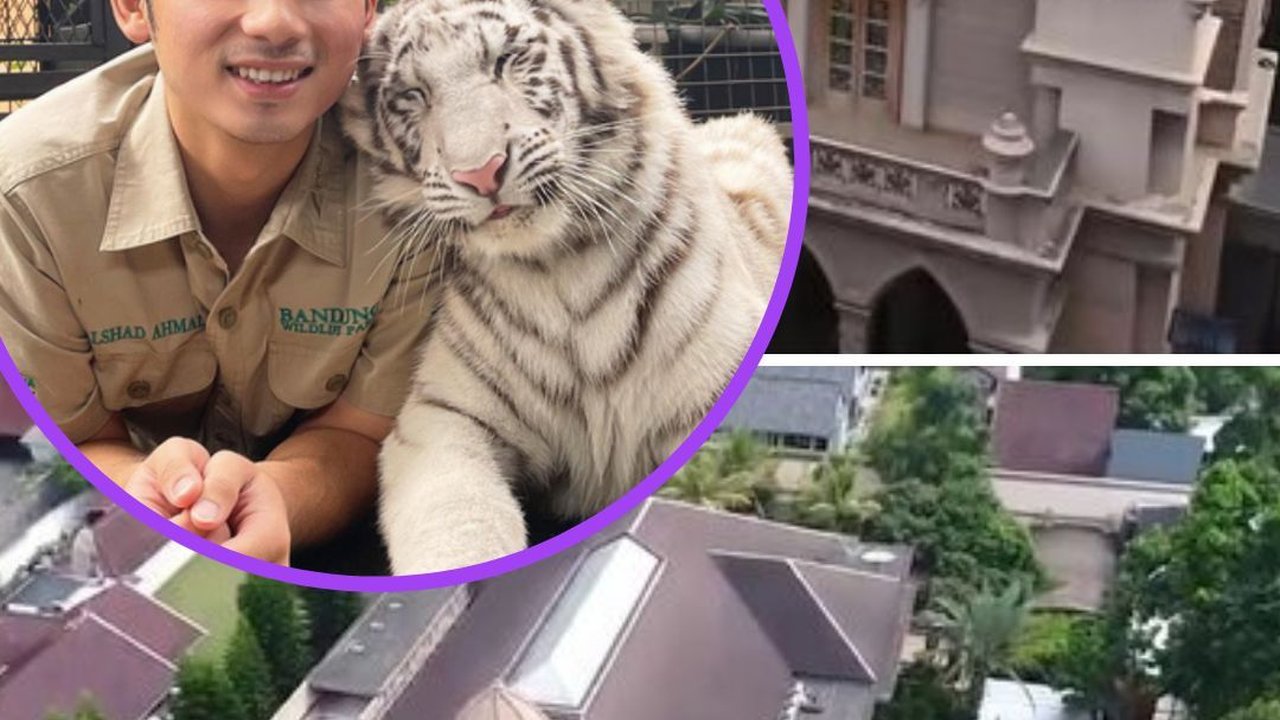 Potret Rumah Alshad Ahmad Dijual Rp300 M, Seperti Istana Eropa