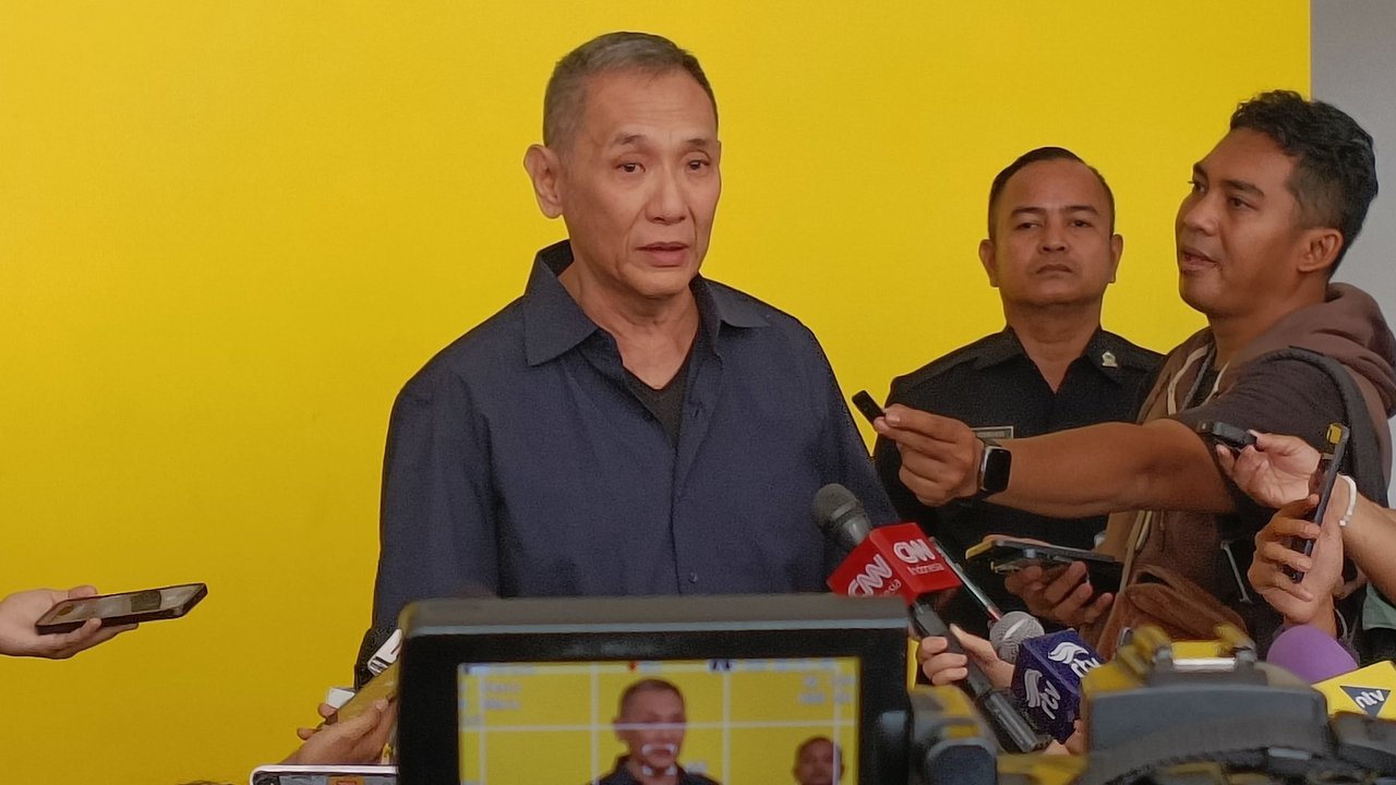 Jusuf Hamka di Kantor DPP Golkar