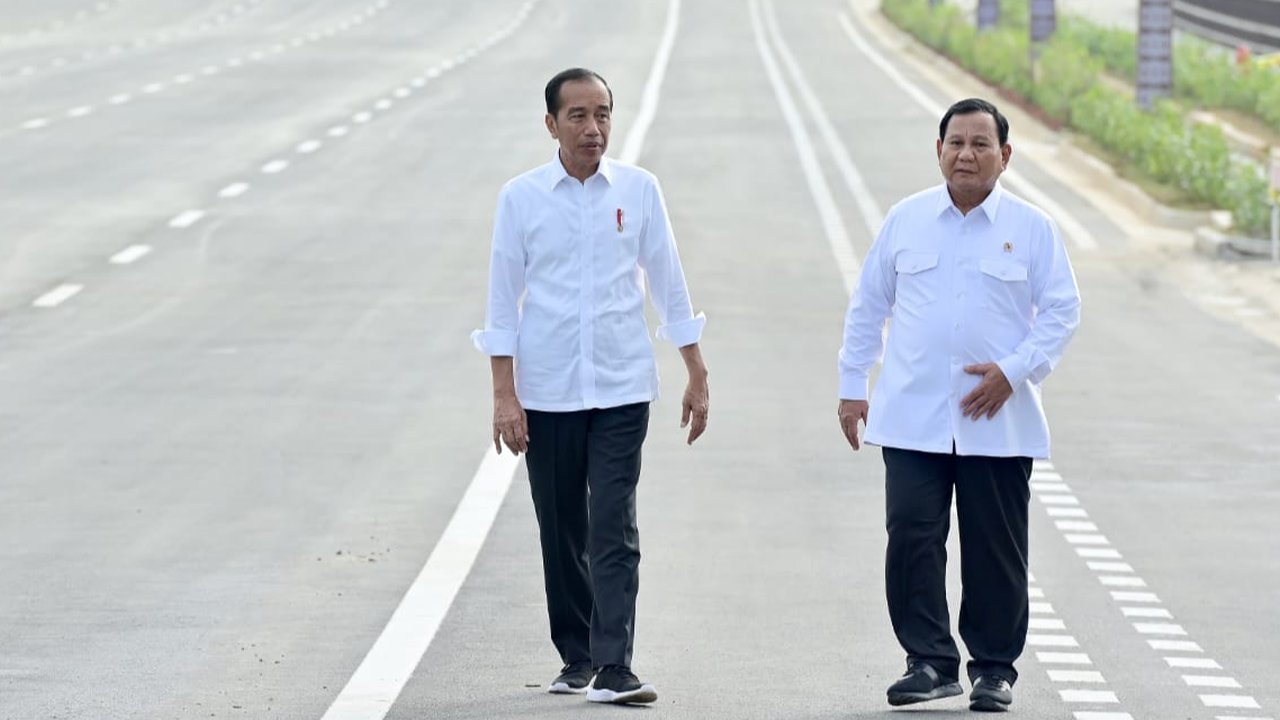 Jokowi-Prabowo di IKN