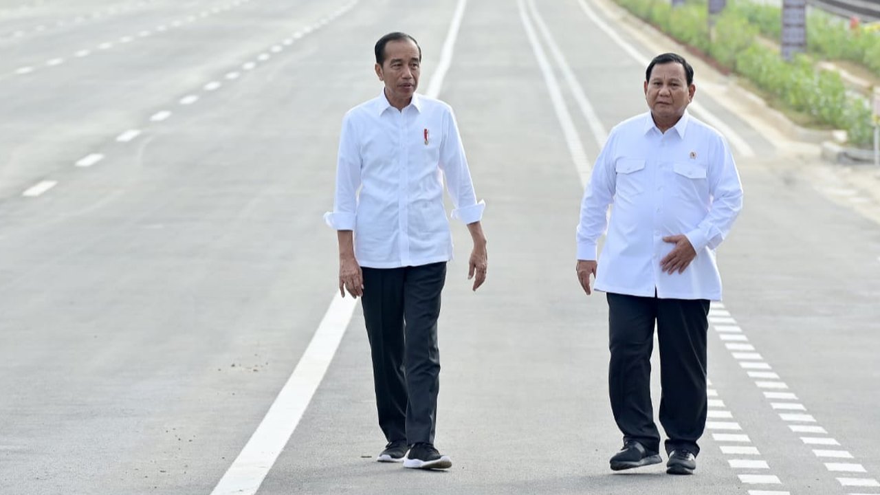 Jokowi-Prabowo di IKN