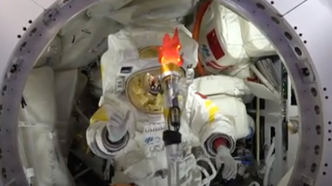 Gegap Gempita Olimpiade Paris 2024 Dirayakan Astronot di Luar Angkasa, Begini Keseruannya