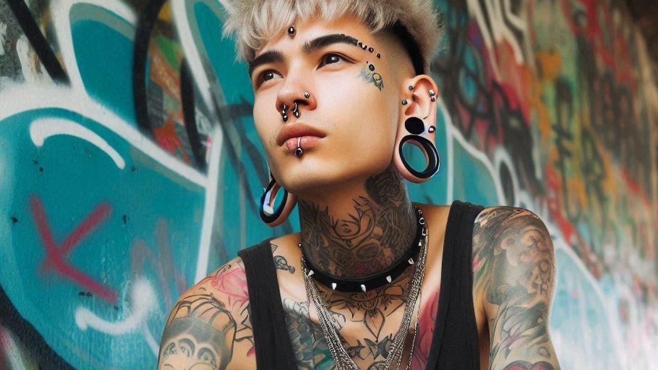 Ilustrasi Pria Bertato