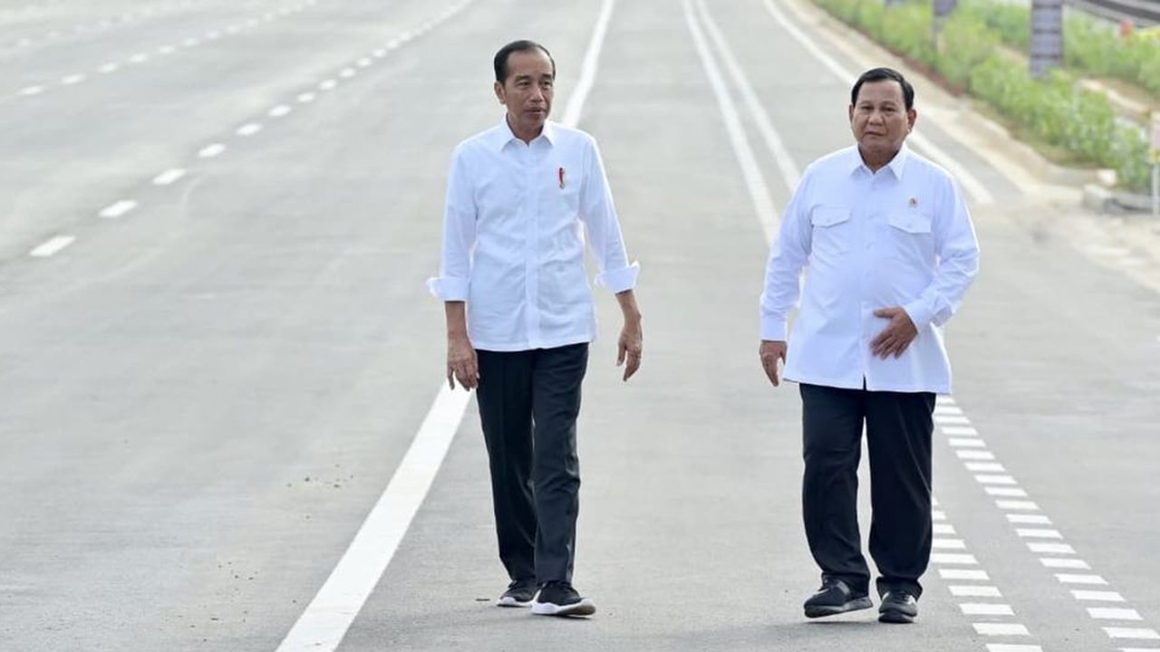 Jokowi dan Prabowo di IKN