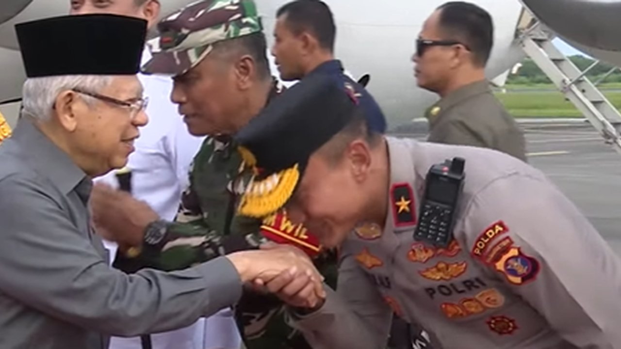 Ma'aruf Amin bertemu Brigjen Sabilul Alif.