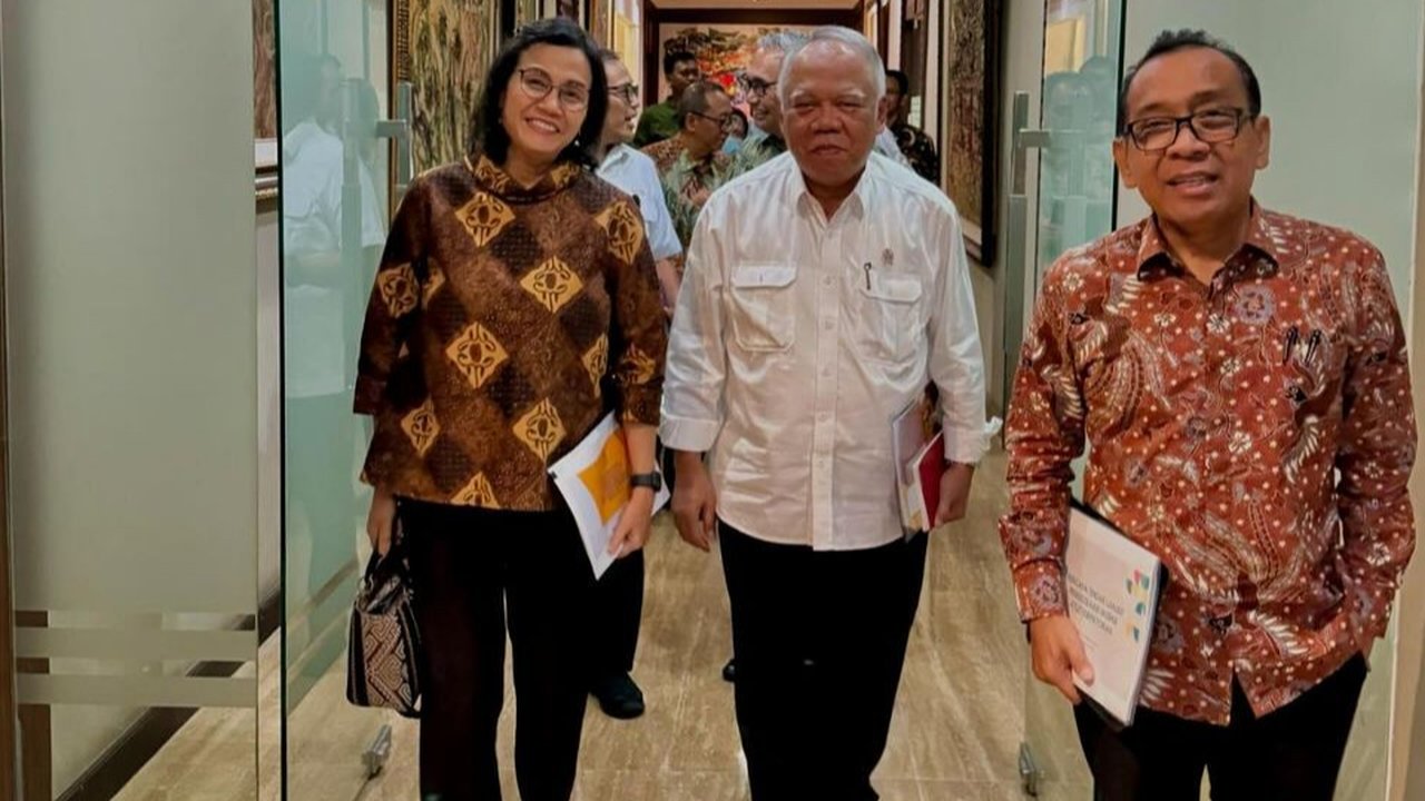 Momen Genit Pak Bas PUPR Panggil Menkeu Sri Mulyani 'Ibu Sayang' Usai Digoda Soal Gedung di IKN
