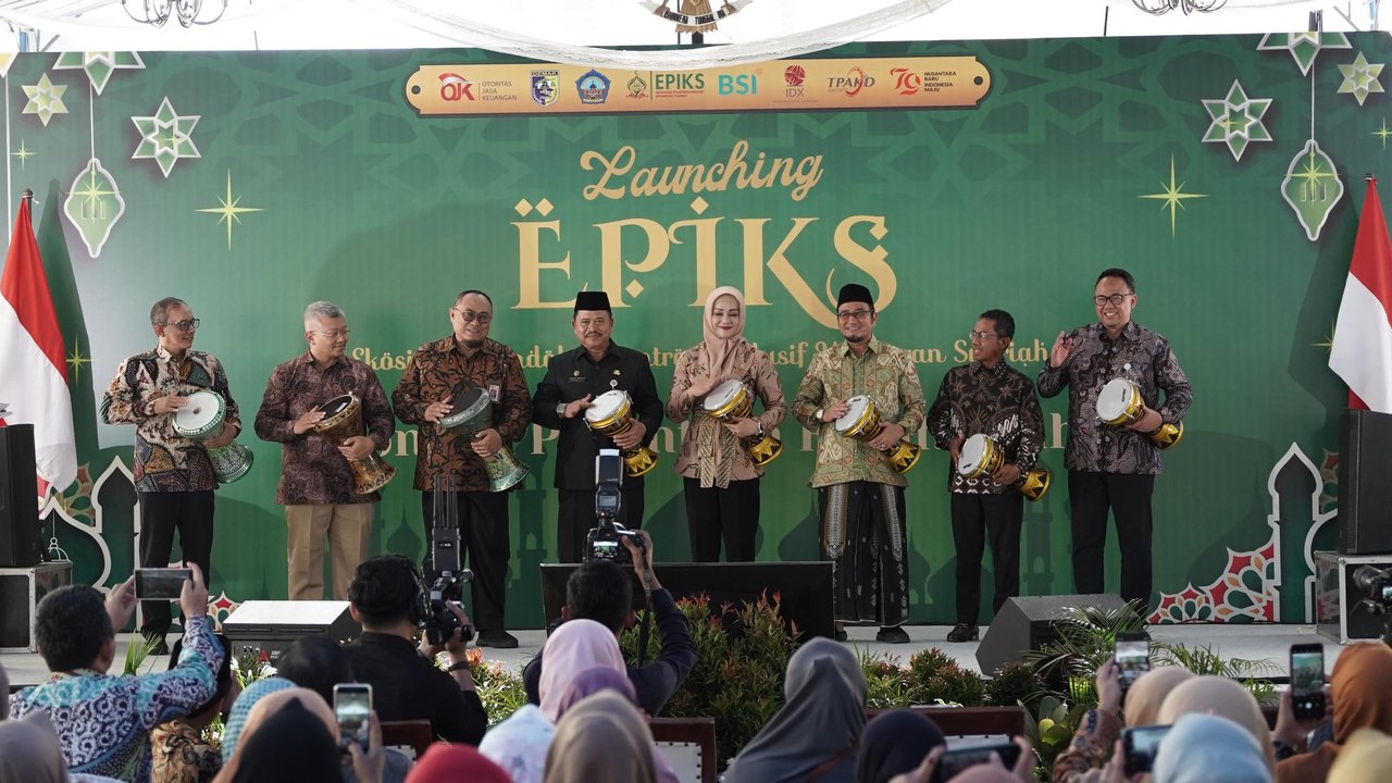 Peluncuran Ekosistem Pondok Pesantren Inklusif Keuangan Syariah