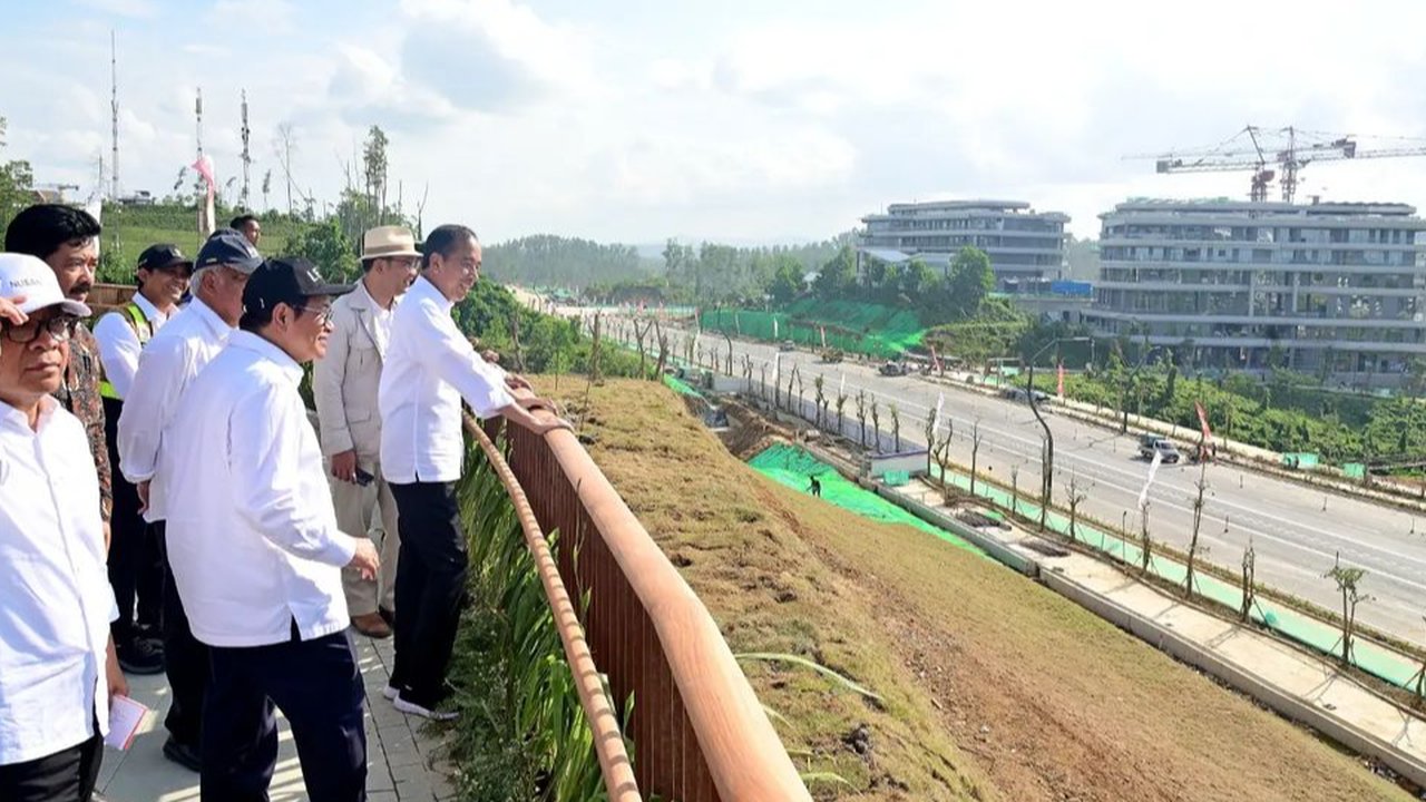 Jokowi dan Prabowo soal IKN