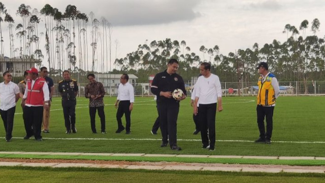 September, Timnas Indonesia Sudah Bisa Pakai Pusat Latihan Sepak Bola di IKN