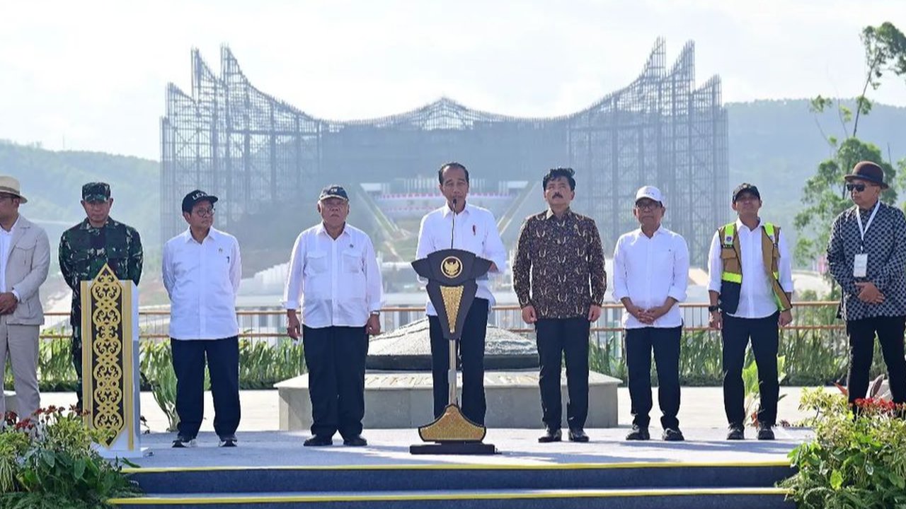 Tak Kunjung Teken Keppres Pemindahan IKN, Jokowi: Pindah Rumah Aja Ribet, Ini Ibu Kota