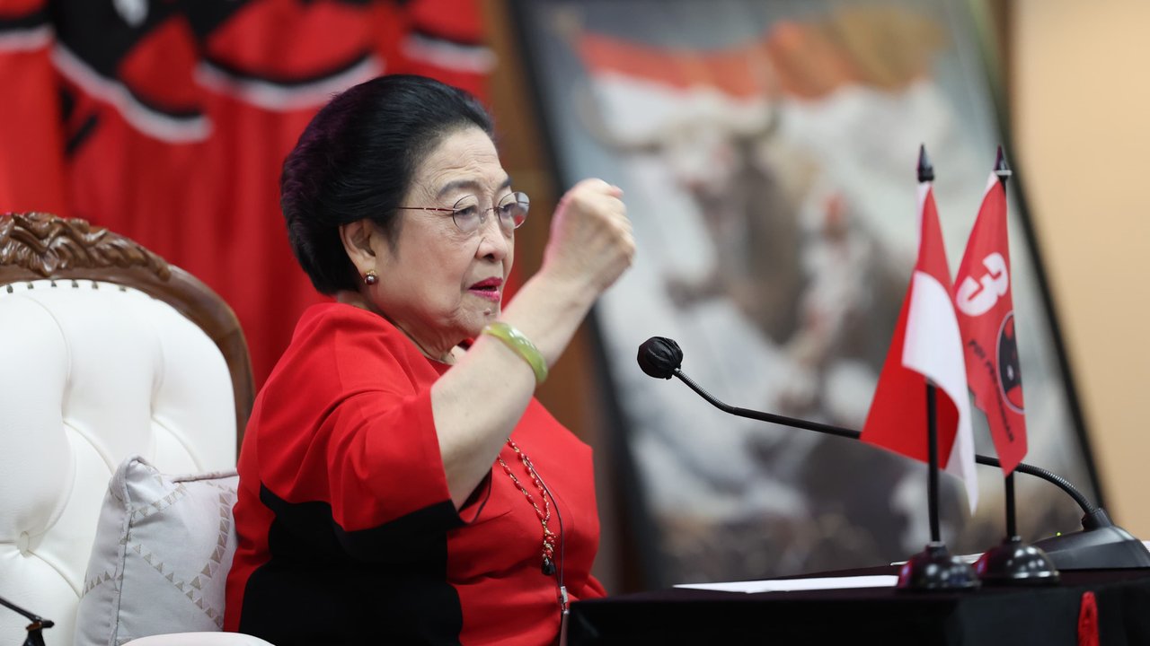 Megawati Lantik Pengurus DPP PDIP